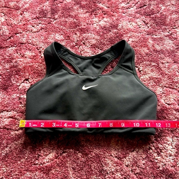 Nike Black Racerback Sports Bra Medium Support - Picture 4 of 5